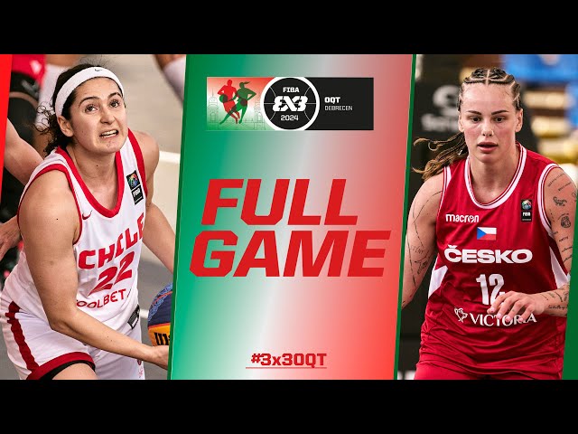 Chile 🇨🇱 vs Czechia 🇨🇿 | Women Full Game | FIBA #3x3OQT 2024 | 3x3 Basketball