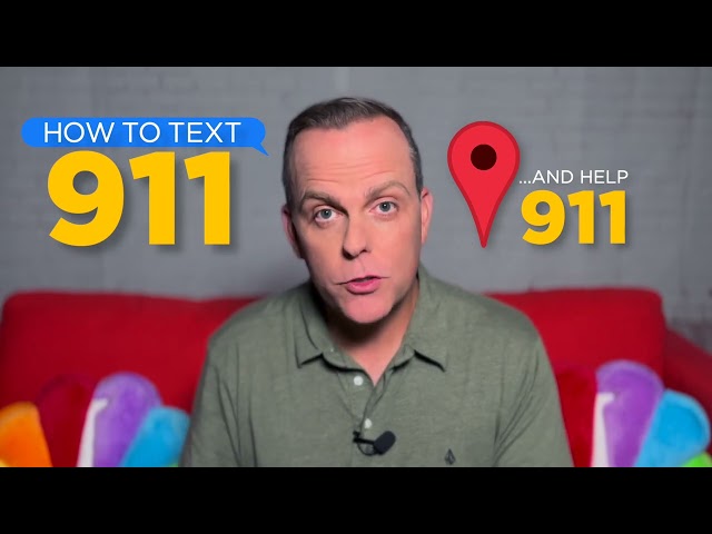 How to text 911