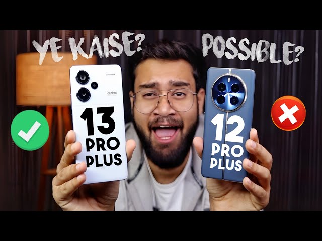 The Best Pro Plus? realme 12 Pro Plus vs Redmi Note 13 Pro Plus *Full Comparison* ⚡ SHOCKING??😱