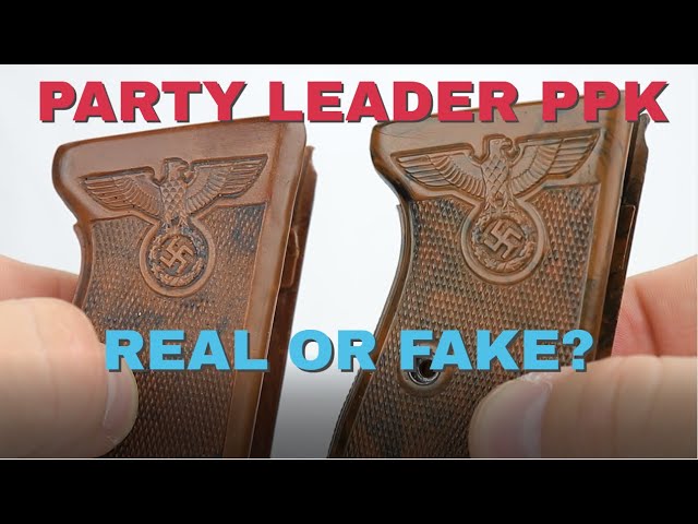 Nazi Party Leader Walther PPK | Real or Fake? | 4 Ways to Tell