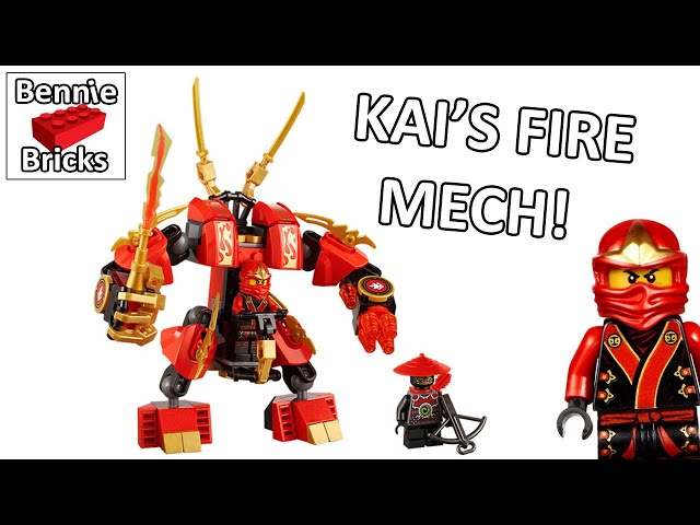 Lego Ninjago KAI'S FIRE MECH REVIEW 70500