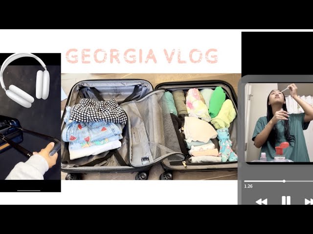 Going to Georgia 🇬🇪❤️packing and flight vlog / Suji’s mini vlog series (certain rights to vllo )