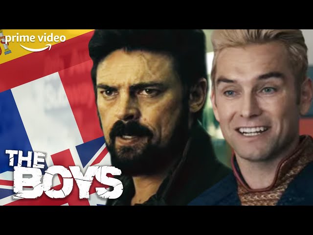 The Boys But Dubbed In Different Languages | Prime Video