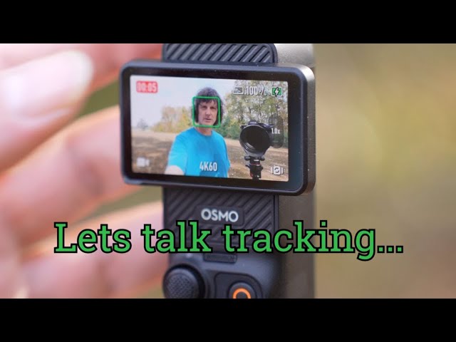 DJI - Pocket 3 - Lets talk tracking...   [4K60fps]