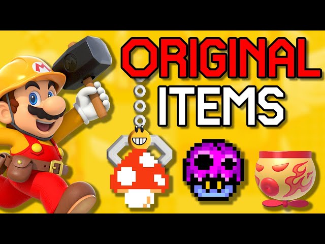 The Original Items of Super Mario Maker 2