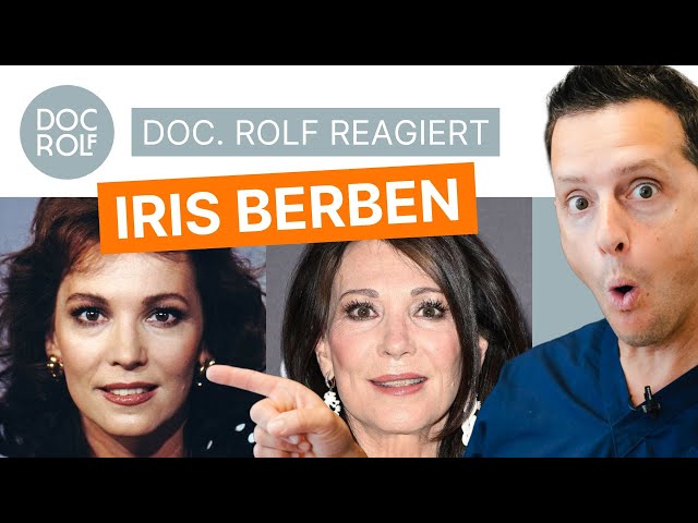 Greift IRIS BERBEN zu BOTOX?! doc.rolf reagiert
