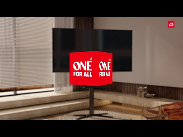 One For All WM4672 TV Stand How to install instruction video Solid