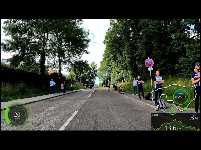 30 minute Virtual Cycling Workout Round Course UCI Nations Cup Garmin 4K Video