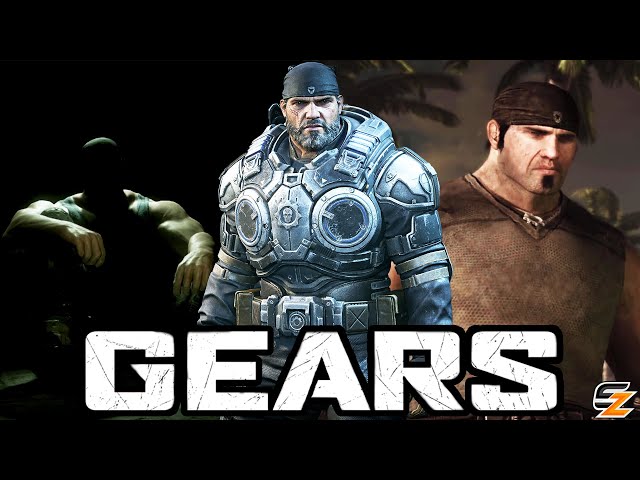 Gears of War Story Lore - All MARCUS FENIX Cutscenes So Far! (Gears Cutscenes Movie)