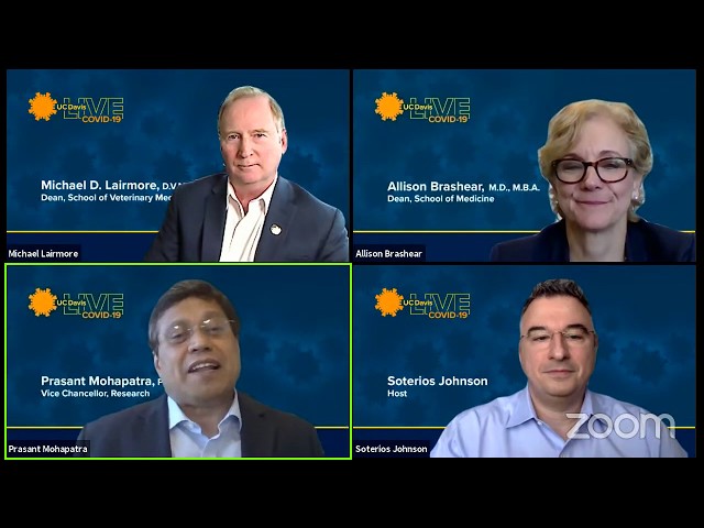 UC Davis LIVE: Leaders Discuss COVID-19 Research Collaborations