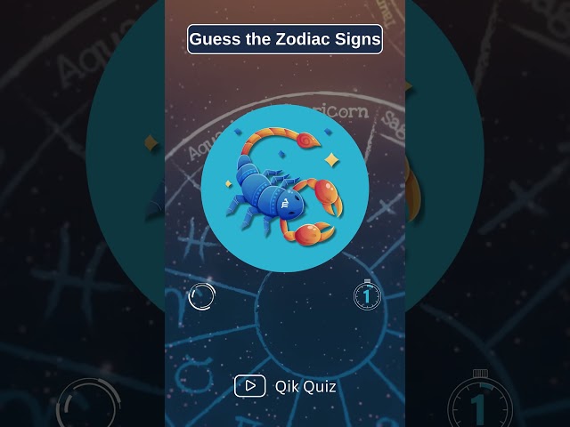 Guess the Zodiac sign: Can you guess it?