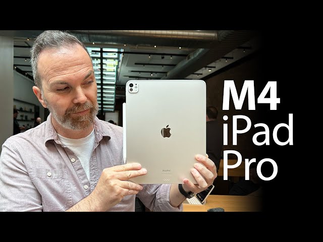 M4 iPad Pro, iPad Air and Apple Pencil Pro - Hands on and Event Summary