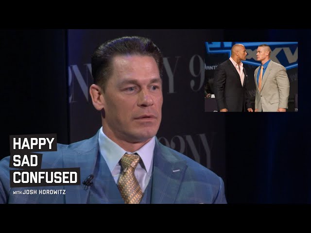 "I was so selfish": John Cena reflects on his feud with Dwayne "The Rock" Johnson