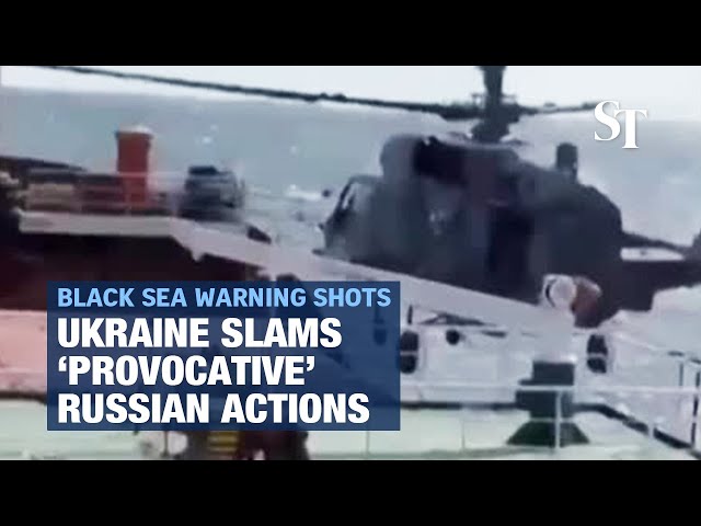Ukraine: Russian Black Sea actions are 'provocative'
