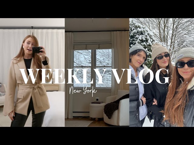 Weekly Vlog: Weekend in The Hamptons, My New Favourite Hair Treatment & Family Time | Erika Fox