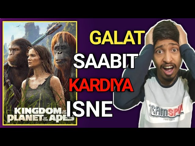 Kingdom of the Planet of the Apes - Movie REVIEW | 🧐 Wah Kya Banaya Hai | planet of the apes 4