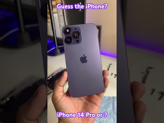 Guess the iPhone #shorts #iphone14pro #shortsvideo
