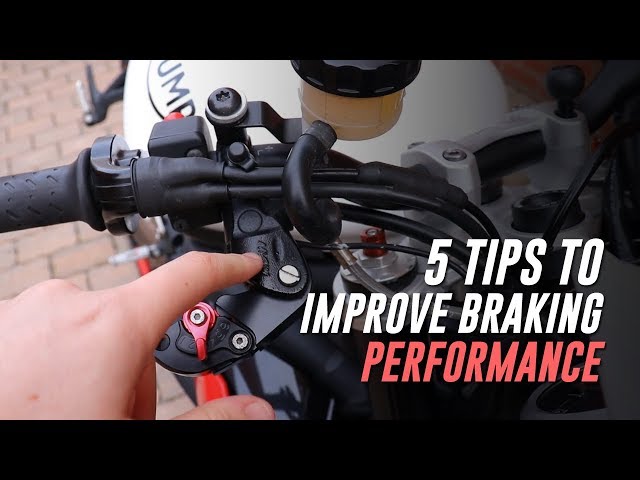 5 Tips to Improve Motorcycle Brakes for the Track