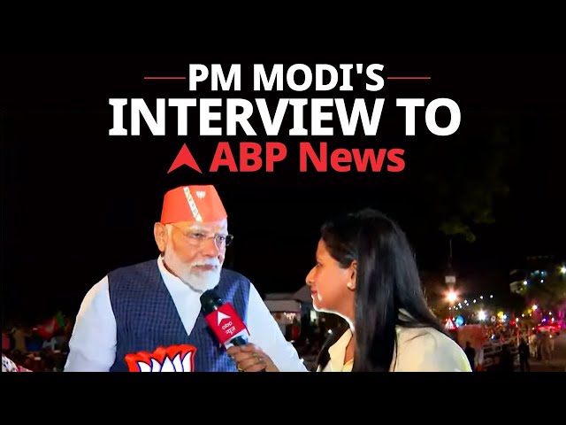 PM Modi's interview to Manogya Loiwal of ABP News during roadshow in Bhubaneswar, Odisha
