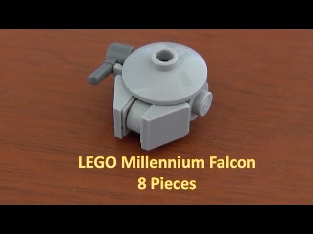 How To Build A LEGO Star Wars Mini Millennium Falcon 8 Pieces