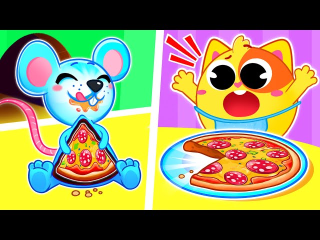 Itsy Bitsy Mouse Wants a Pizza for Kids | Funny Songs For Baby & Nursery Rhymes by Toddler Zoo