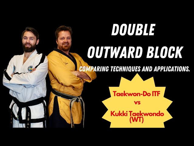 Taekwondo's Double Block | ITF style vs Kukkiwon style (WT) 🥋