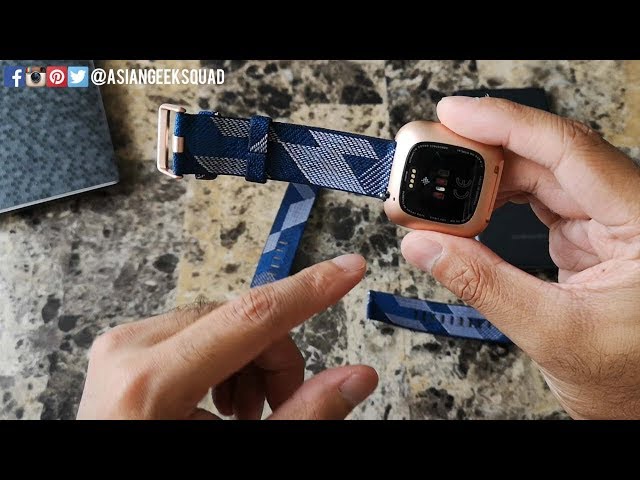 Fitbit Versa 2 - How to Replace Bands