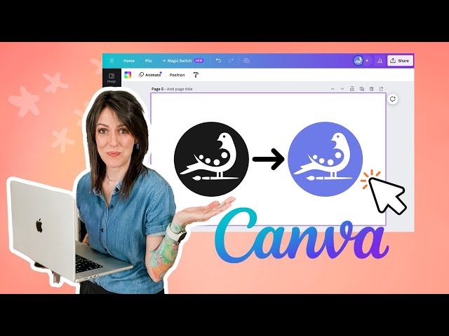 How to Change the Color of ANY Image in Canva