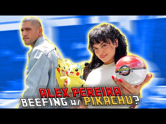 Alex Pereira Explains Pikachu Beef LOL