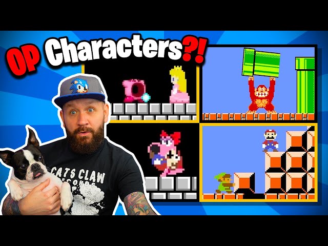 These Characters would be OP in Super Mario Bros.! • BTG Reacts to Hilarious Level UP videos!