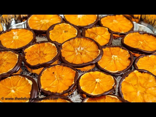 Dark Chocolate Orange Slices