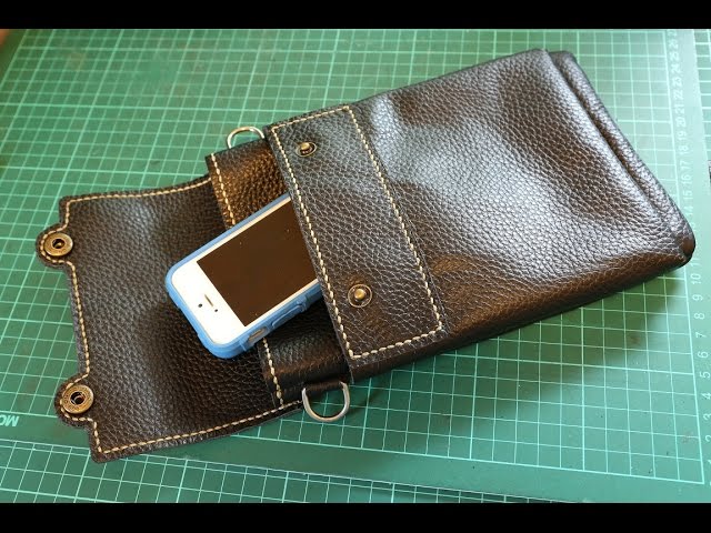 Making a Leather Sling Bag