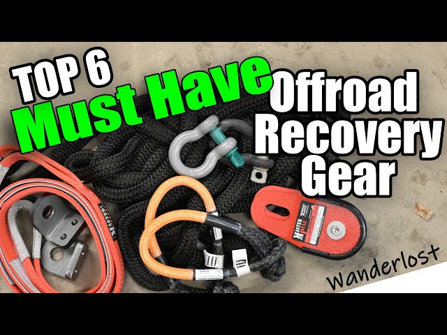 Best Recovery Equipment For Overlanding, , The First 6 Items You Need To Get Started