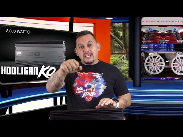 DS18 HOOLIGAN H-KO8 AMPLIFIER ( Dyno and Specs )