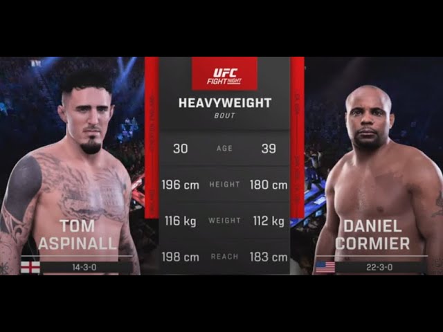 Tom Aspinall vs. Daniel Cormier (Simulation on PS5 | UFC 5)