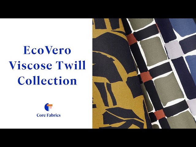 Deconstructed Prints: Soft Viscose Twill | Core Fabrics