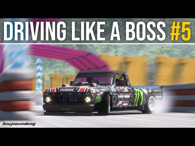 DRIVING LIKE A BOSS COMPILATION #5 - Forza Horizon 5, NFS Unbound & Gran Turismo 7