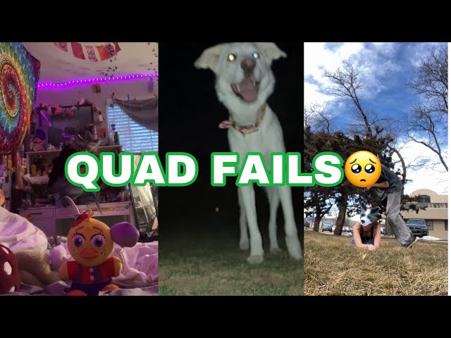 BONES QUAD FAILS PT. 1☆ #quadfails