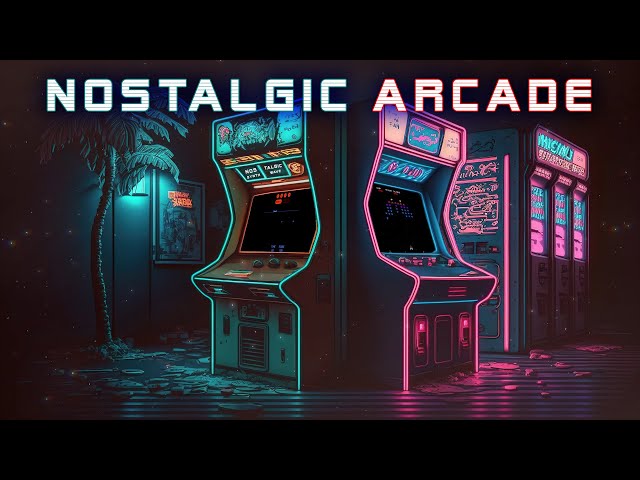 NOSTALGIC ARCADE 🕹️ Synthwave | Retrowave | Chillwave [SUPERWAVE] 🎶 Oldschool Arcade Gaming