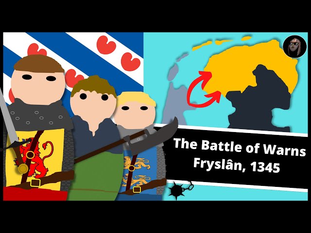 What was the Battle of Warns/Starum? | Holland's Invasion of Frisia  (1345)