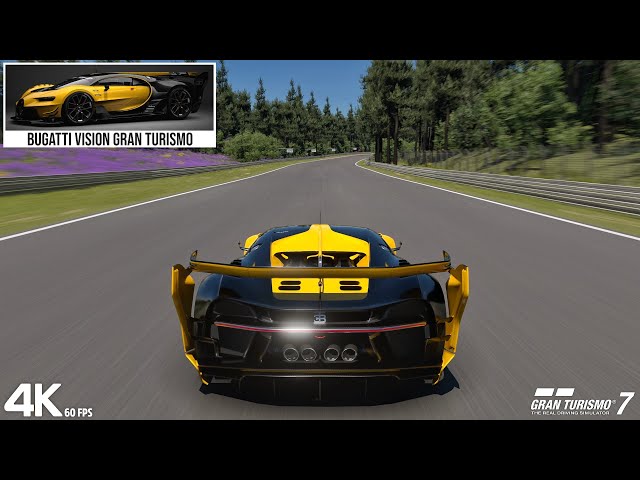 Gran Turismo 7 - Bugatti Vision Gran Turismo Gameplay & Drag Racing!! (4K 60fps)