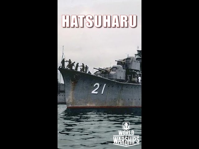 Hatsuharu WW2 Naval History #shorts  #history #navalhistory #ww2 #worldofwarships #warships