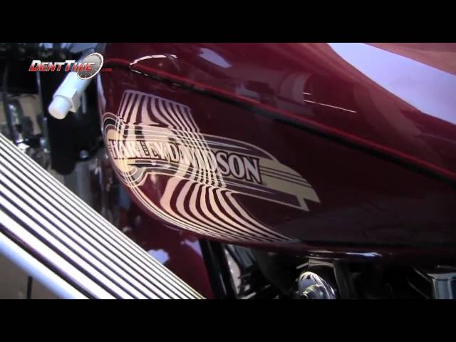 San Diego Motorcycle PDR Gas Tank Dent Repair - Paintless Dent Removal