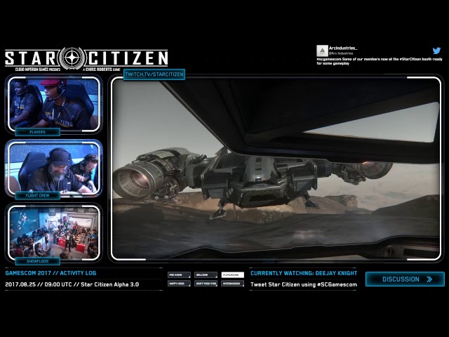 Star Citizen: Live from the Gamescom Showfloor, Day 3