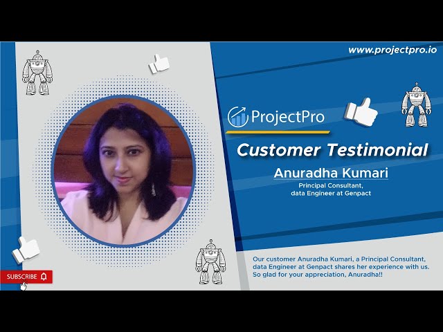 Customer Testimonial | ProjectPro | feat. Anuradha