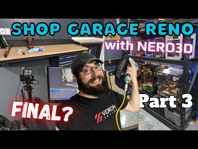 Let's build a shop! Garage reno pt3 (FINAL (for now?))