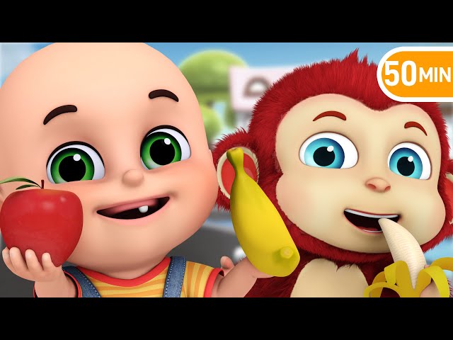 Apples and Bananas Song 2021 | Nursery Rhymes Collection and Baby Songs from Jugnu Kids