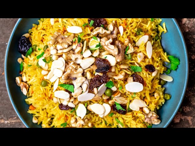 Loaded Golden Rice Pilaf You'll be Making All the Time!