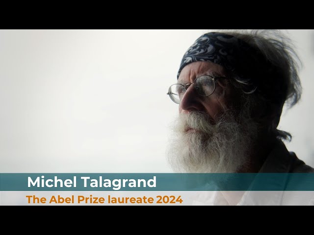 Michel Talagrand - the 2024 Abel Prize laureate