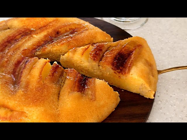 간단하고 쉬운 노오븐 바나나케이크 만들기/ No-oven banana cake recipe